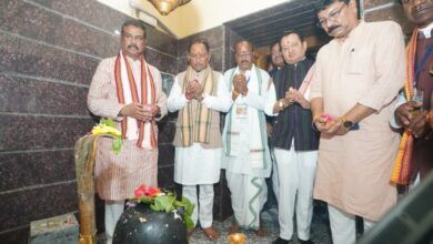 CM Vishnu Dev Sai visits Mahasamund, worships at Ramchandi temple