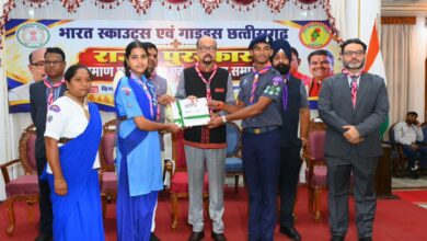1,122 Scouts and Guides honored in Chhattisgarh; Governor Ramen Deka delivers an important message