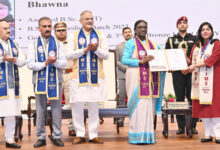 President Murmu's message at AIIMS Bilaspur's first convocation; 92 students received degrees.