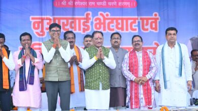 रायगढ़ में CM साय की बड़ी घोषणा, कोलता समाज के लिए 80 लाख के भवन बनेंगे
