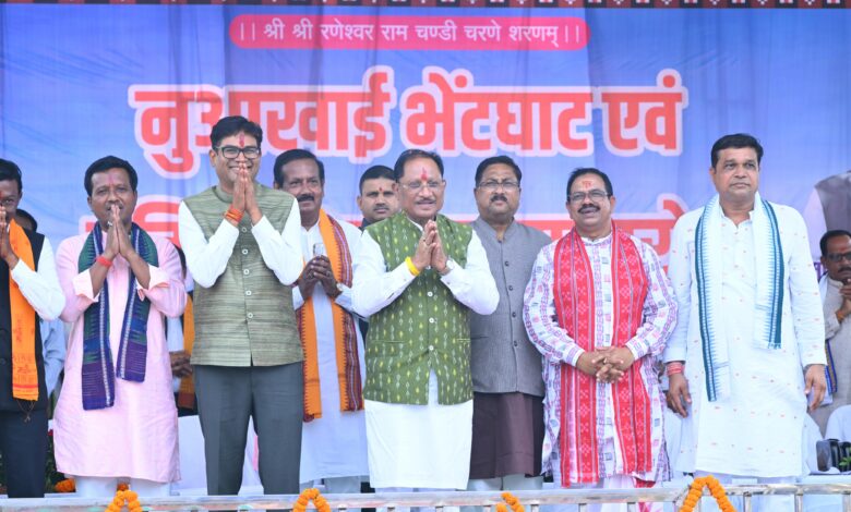 रायगढ़ में CM साय की बड़ी घोषणा, कोलता समाज के लिए 80 लाख के भवन बनेंगे