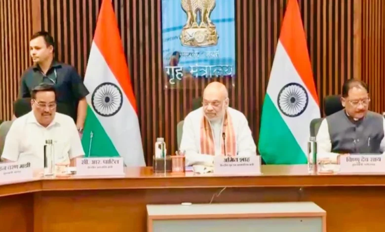 Hopes for resolution of Mahanadi dispute raised by Amit Shah's initiative; Sai and Majhi hold key meeting.