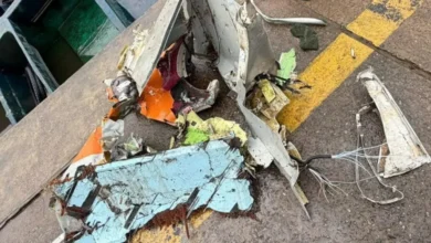 Panic ensues following a military plane crash in Nigeria; all 32 people on board killed.