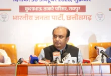 Sudhanshu Trivedi thundered in Raipur, raising questions for the Congress and the opposition.