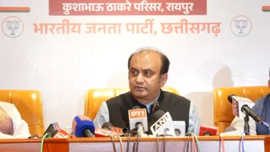 Sudhanshu Trivedi thundered in Raipur, raising questions for the Congress and the opposition.