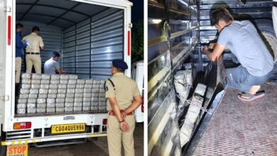 Chhattisgarh News: Cash worth crores seized in Durg; notes were hidden in a secret chamber.